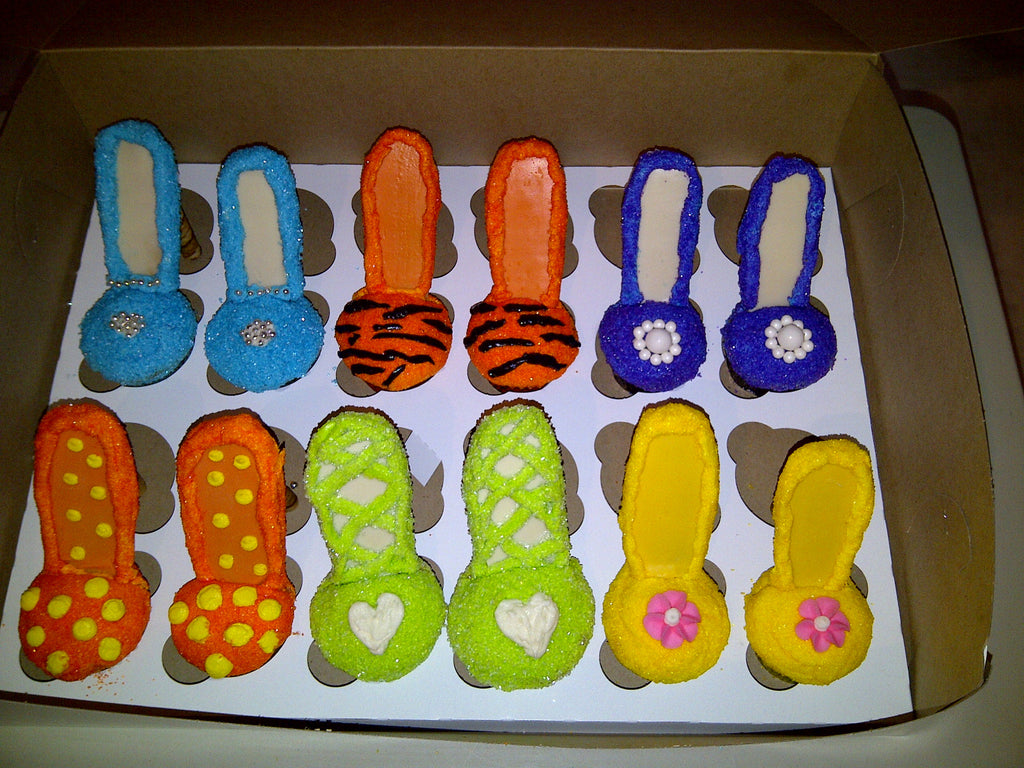 High Heeled Cupcakes - $5.00/Cupcake. Minimum Order 1 Dozen