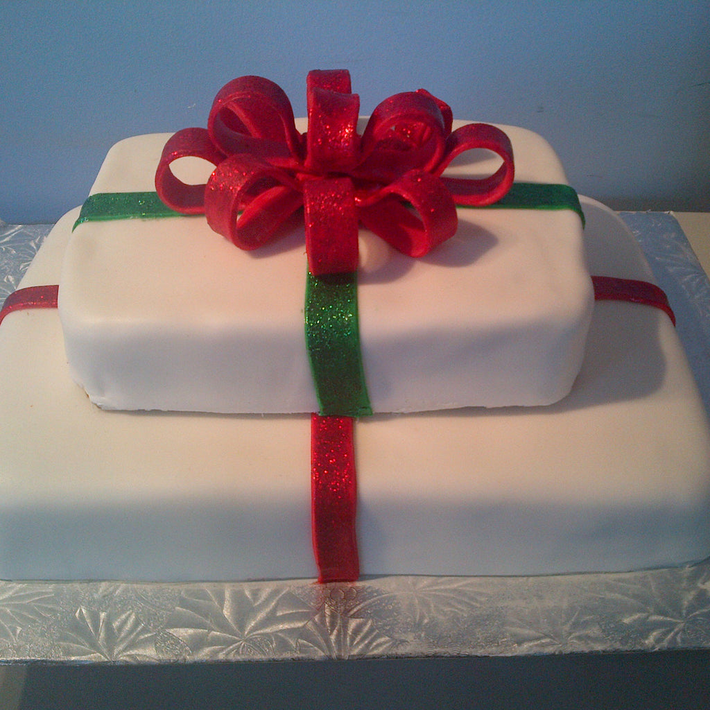 Christmas Presents Holiday Cake