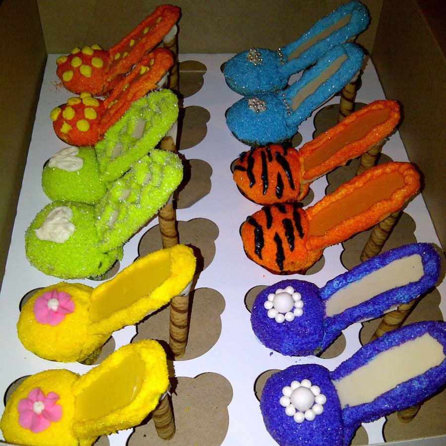 High Heeled Cupcakes - $5.00/Cupcake. Minimum Order 1 Dozen