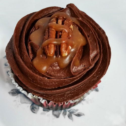 Chocolate and Salted Caramel Cupcakes $2.50/Cupcake. Minimum Order 1 Dozen.