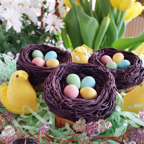 Bird Nest Cupcakes $2.50/Cupcake. Minimum Order 1 Dozen