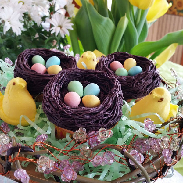 Bird Nest Cupcakes $2.50/Cupcake. Minimum Order 1 Dozen